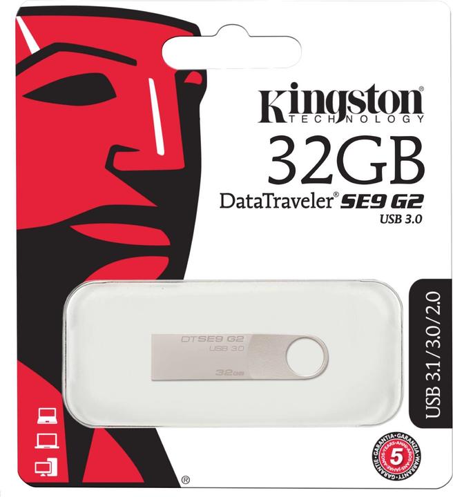 Actual product image Kingston DataTraveler SE9 G2 (32 GB)