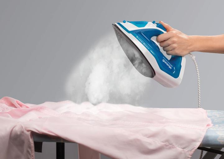 Image du produit Gorenje SIH1800BLT Fer à vapeur, 1800 W, Capacité du réservoir d'eau 250 ml, Vapeur continue 25 g/min (1800 W, 80 g/min)