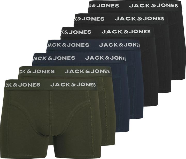 Jack & Jones Jacbenja Solid Trunks 7 Pack Styd
