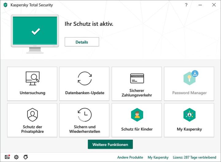 Produktbild Kaspersky Total Security (1 PC) (12 Monate)