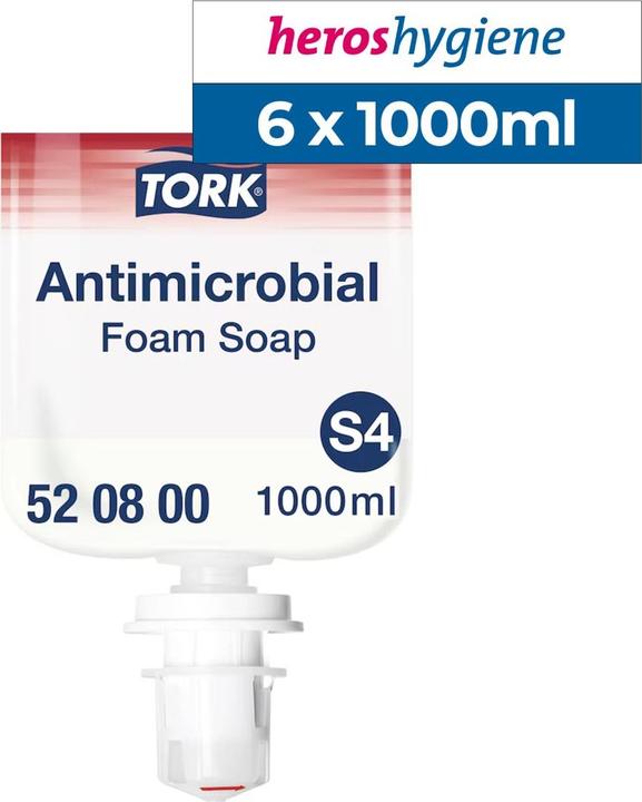 Energy Label Tork Premium foam soap for hand decontamination (Liquid soap, 1000 ml)