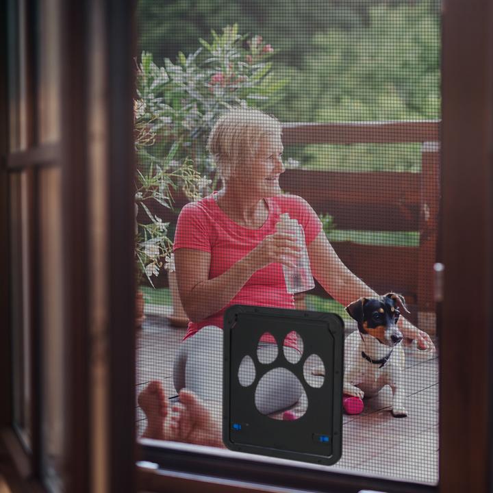 Produktbild Relaxdays Haustierklappe (Magnetische Katzenklappe)