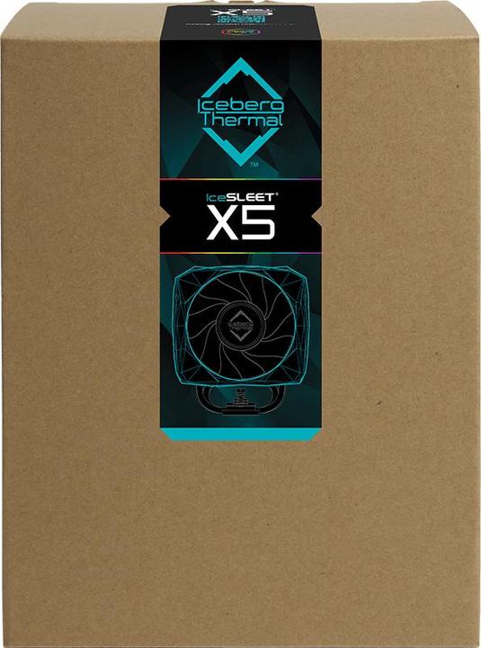 Produktbild Iceberg Thermal IceSLEET X5 - RGB - AM4/Intel (159 mm)