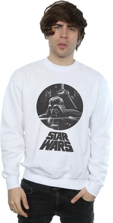 Actual product image Star Wars Mens Darth Vader Bust Sweatshirt (XL)