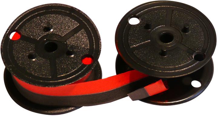 Actual product image Casio Nylon ribbon black/red (1.30 cm, Black, Red)