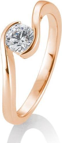 Produktbild Breuning Ring Schwung 0,40-0,60 ct. (53, 585/14 K Gold)