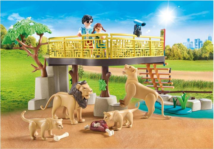 Immagine prodotto Playmobil Leoni nel recinto esterno (71192, Divertimento in famiglia Playmobil)