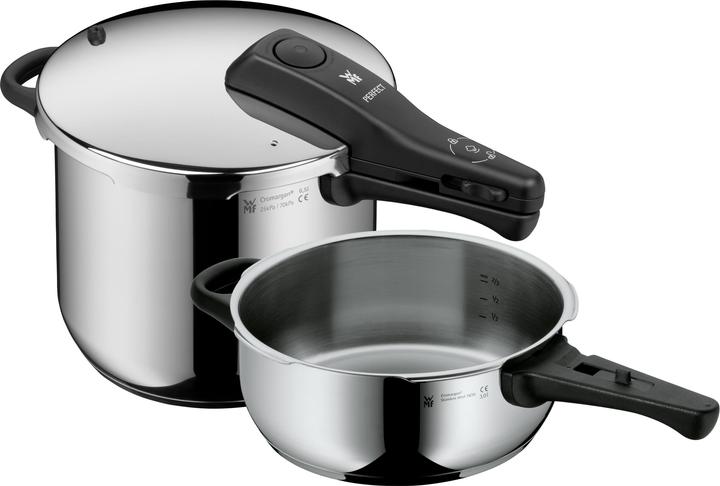 Image du produit WMF Set d'autocuiseurs (22 cm, Ensemble de casseroles et de poêles de cuisson, Acier)
