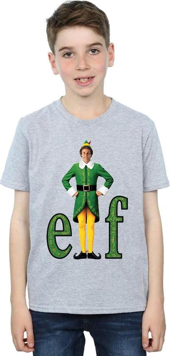 Actual product image Elf Boys Buddy Logo T-Shirt (140, 146)