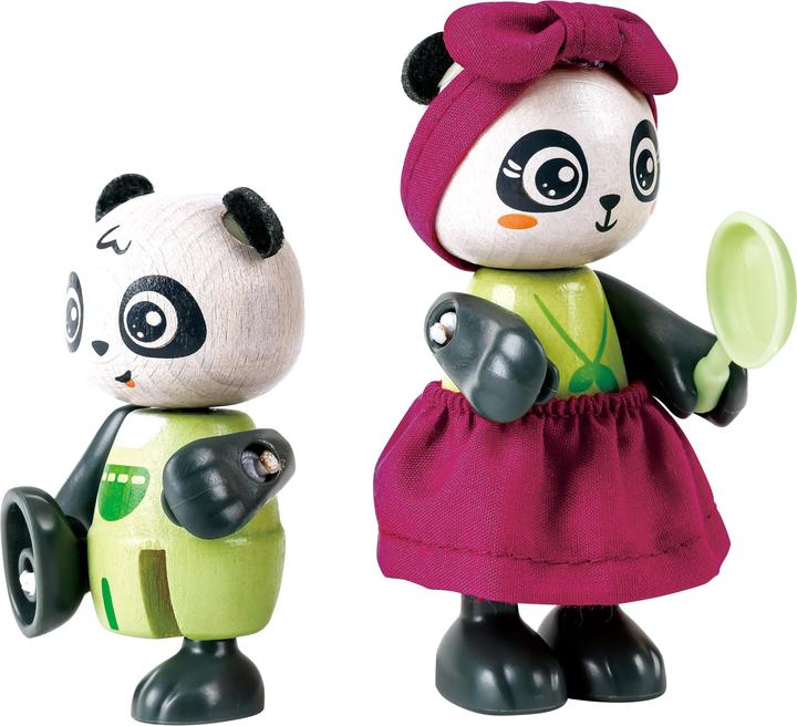 Hape La maison en bambou des pandas