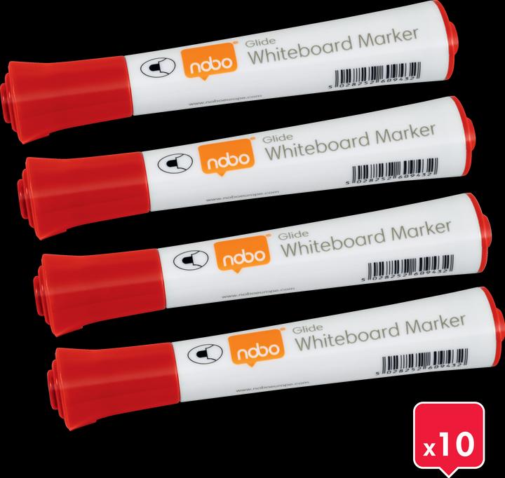 Image du produit Nobo Marqueur de planche Glide (Rouge, 2 mm, 10 x)