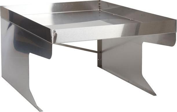 Produktbild Mendler XL Mähroboter-Garage mit Pflanzkasten HWC-G60, Metall 47x70x100cm, Edelstahl (Mähroboter, Mähroboter Garage)