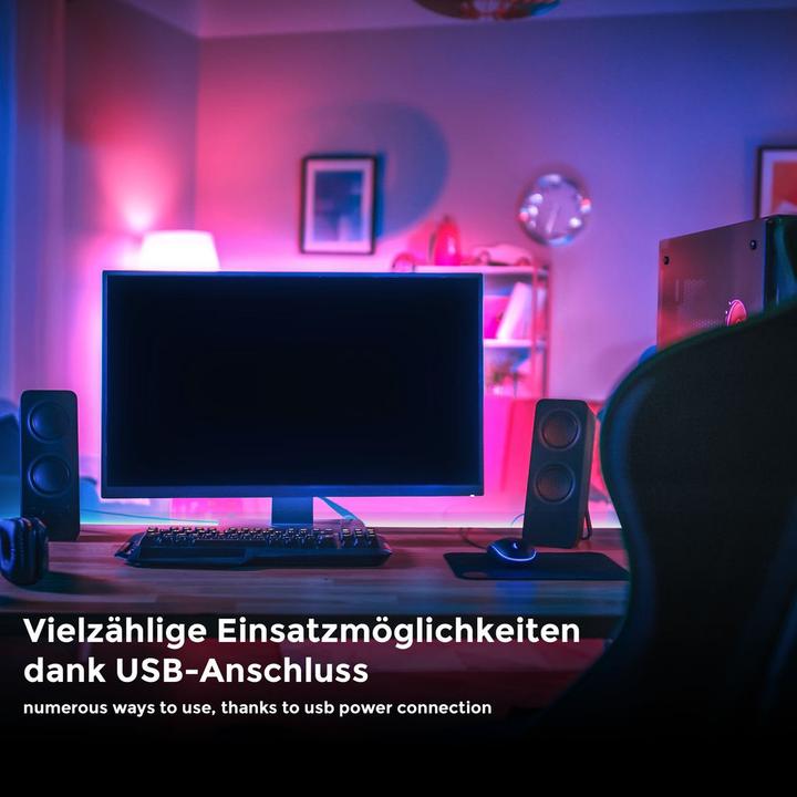 Actual product image B.K.Licht LED strip (RGB, 300 cm, Indoor)