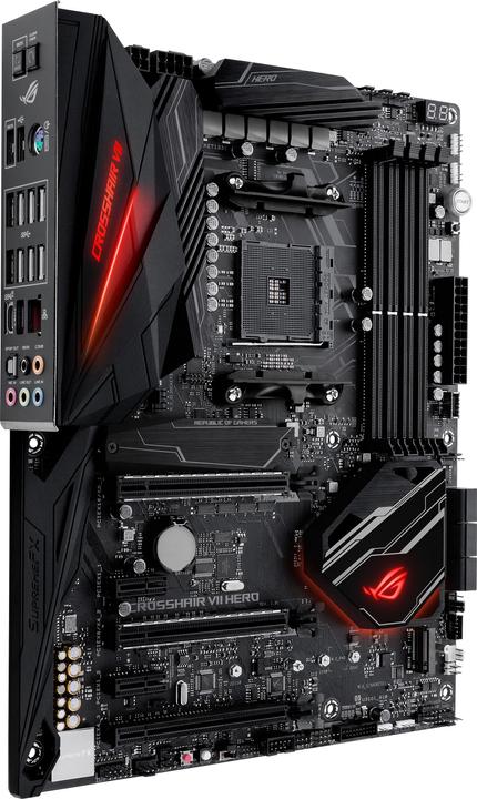Actual product image ASUS ROG Crosshair VII HERO (AM4, AMD X470, ATX)
