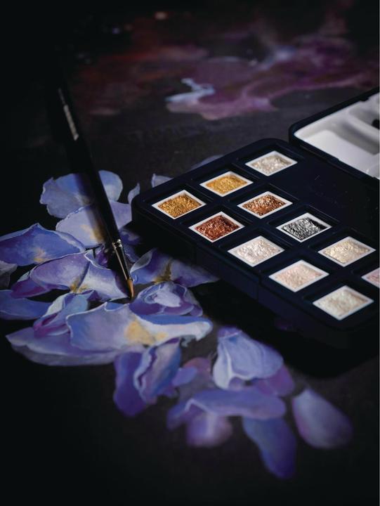 Produktbild Van Gogh Aquarell Pocketbox Metallic 12 (Mehrfarbig)
