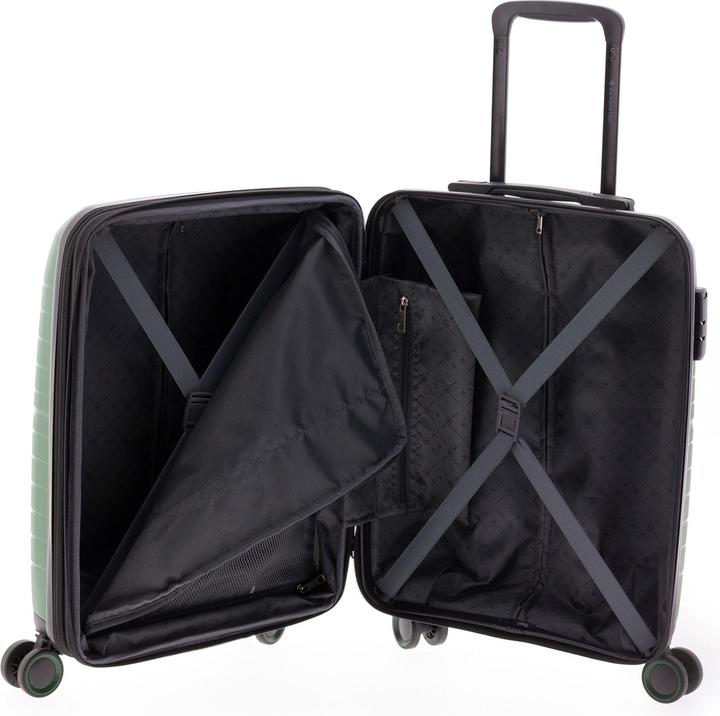 Actual product image Wüsthof 3400 4-wheel cabin trolley 55 cm with stretch fold (36 l, Hand luggage (up to 50 litres))