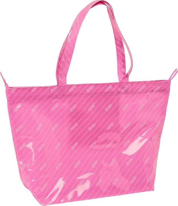 Barbie Damen Handtasche Logomania Rosa 54 x 35 x 17 cm