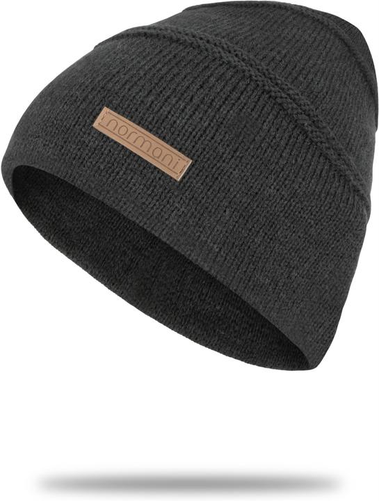 Produktbild Normani Winterset „Montreal“ mit Mütze und Schal Dunkelgrau meliert (One Size)