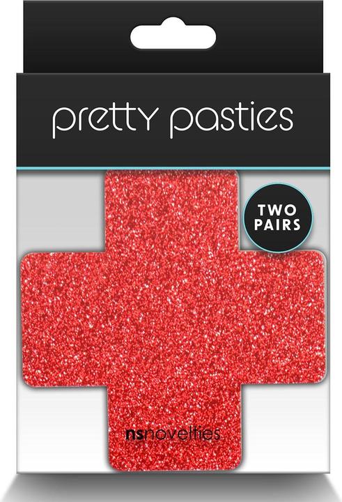 Image du produit NS Novelties Pasties Glitter Cross 2 paires