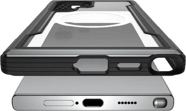 Actual product image Raptic Samsung Galaxy S25 Plus - Defense SHIELD mit Magsafe-Funktion, schwarz (Samsung Galaxy S25+)