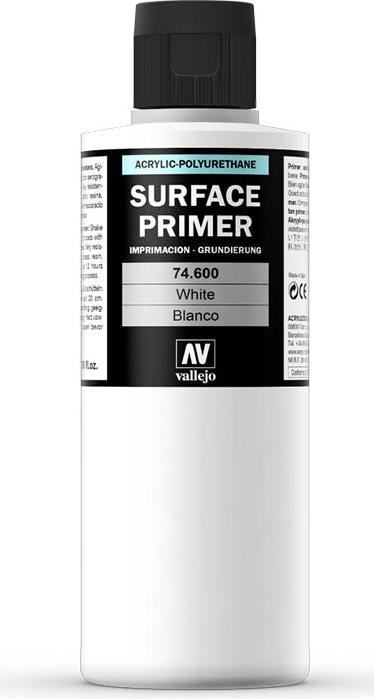 Immagine prodotto Vallejo Primer per superfici - Bianco 200ml (74.600)
