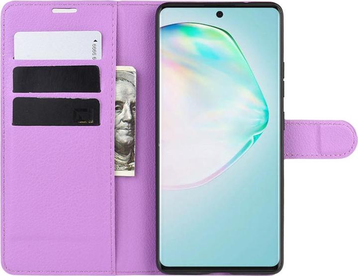 Image du produit Cover-Discount Galaxy S10 Lite - Étui en cuir violet (Samsung Galaxy S10 Lite)