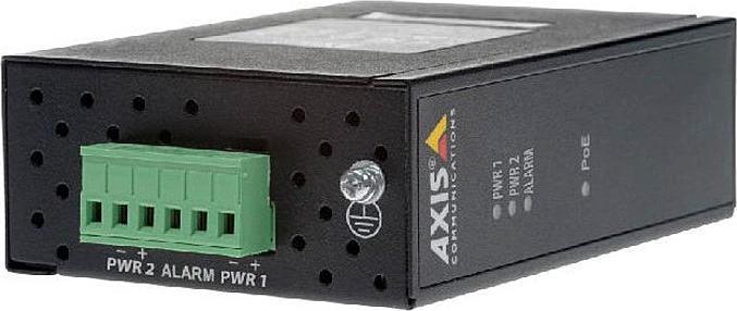 Produktbild Axis T8144 PoE+ Midspan Industriell (802.3af (PoE), Proprietär 24V, 60 W)