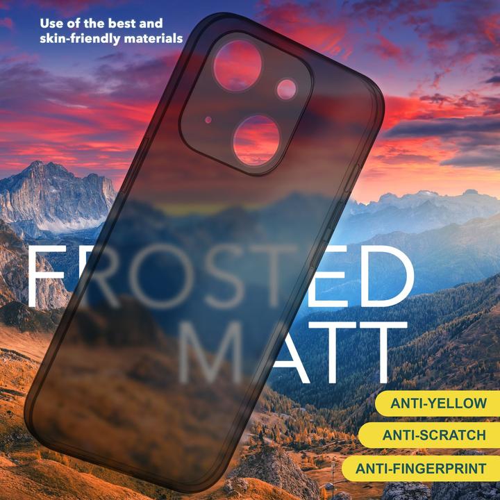 Produktbild Nalia Extrem Dünnes 0,3mm Mattes Hardcase (Apple iPhone 15)