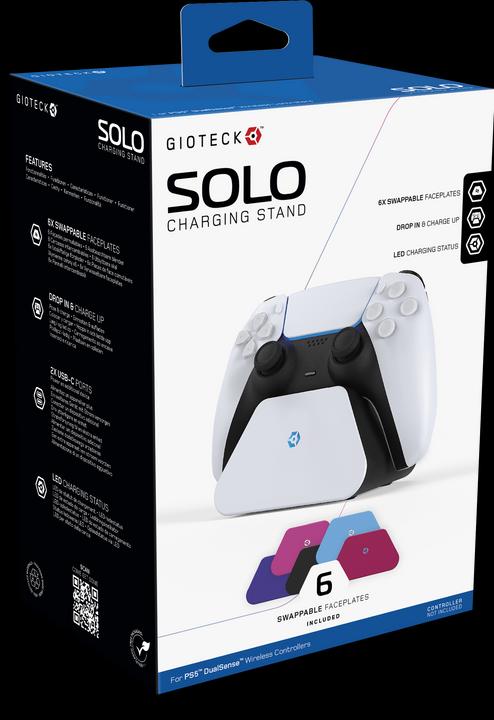 Image du produit Gioteck Solo Charging Stand (PS5)