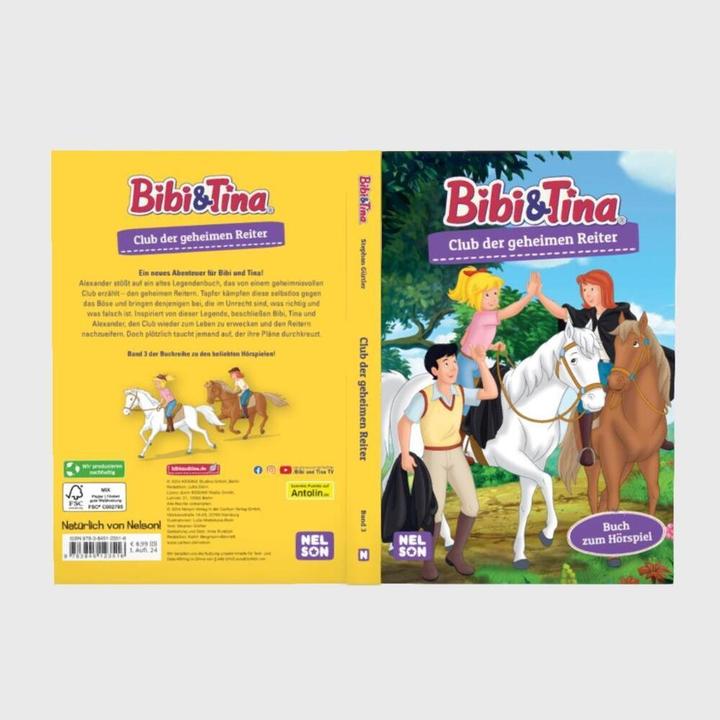 Actual product image Bibi and Tina: Club of the Secret Riders (German)