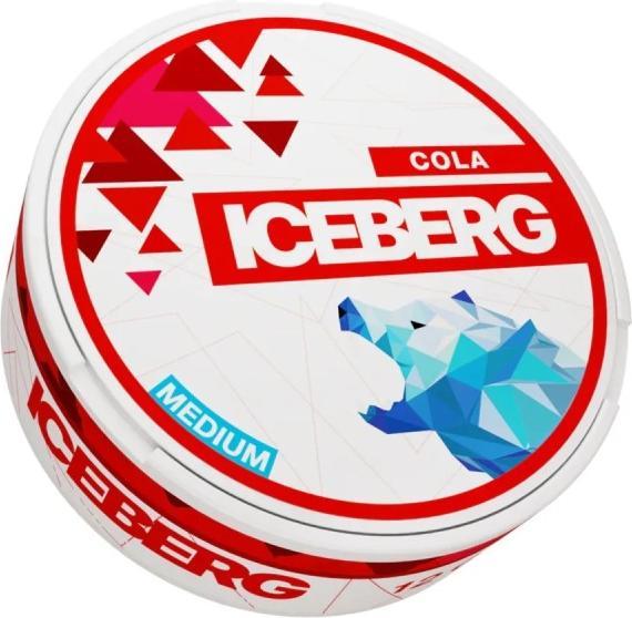 Produktbild Iceberg Snus Medium - Cola (Nicotine Pouches, 20 mg)