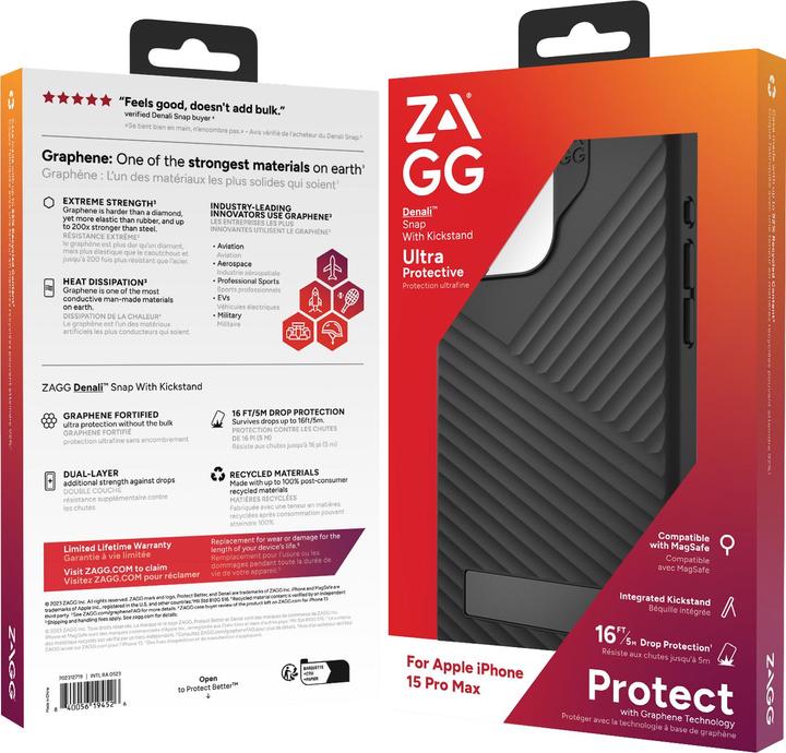 Produktbild Zagg Cases Denali Snap KS (Apple iPhone 15 Pro Max)