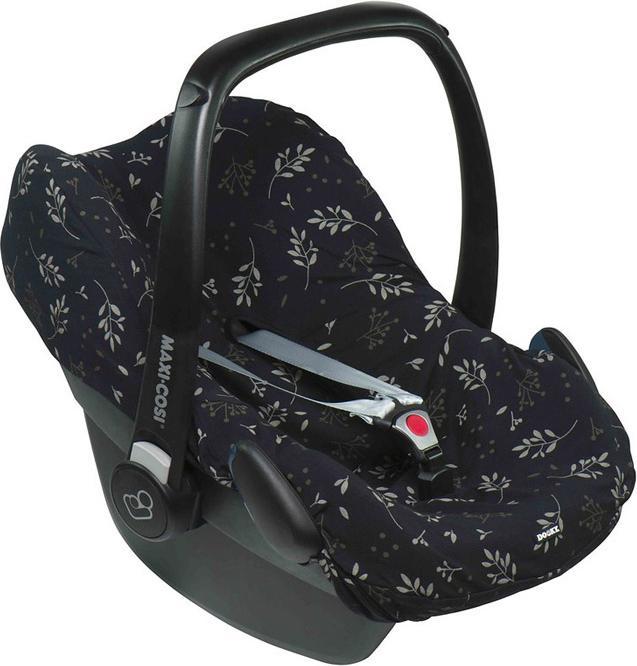 Actual product image Dooky Carrycot cover - Leaves Black