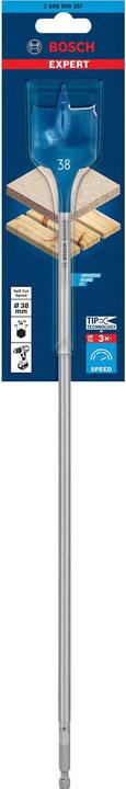 Produktbild Bosch Professional Zubehör EXPERT Self Cut Speed Flachfräsbohrer, 38 x 400 mm (38 Millimeter)
