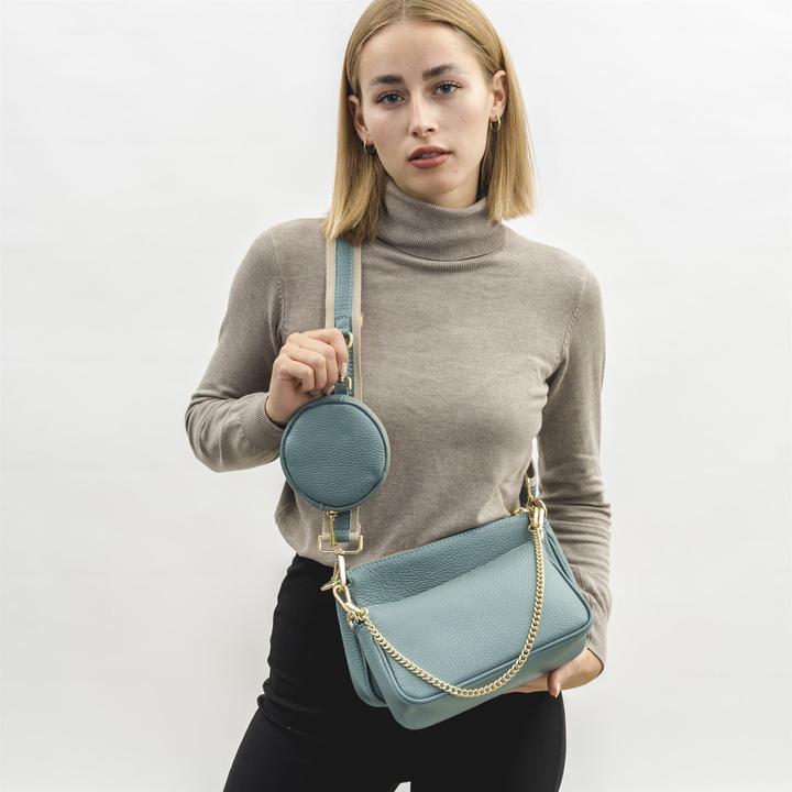 Immagine prodotto Lazarotti Milano Borsa a tracolla in pelle 23 cm