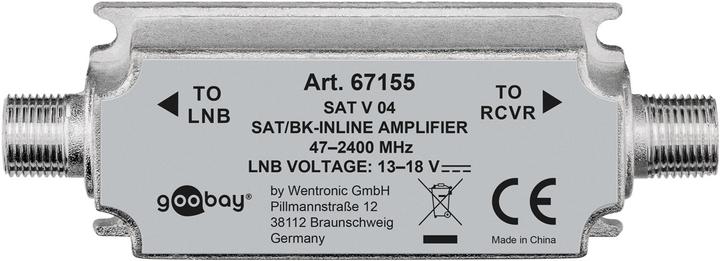 Actual product image Goobay SAT/BK antenna amplifier 47 MHz - 2400 MHz (Amplifier)