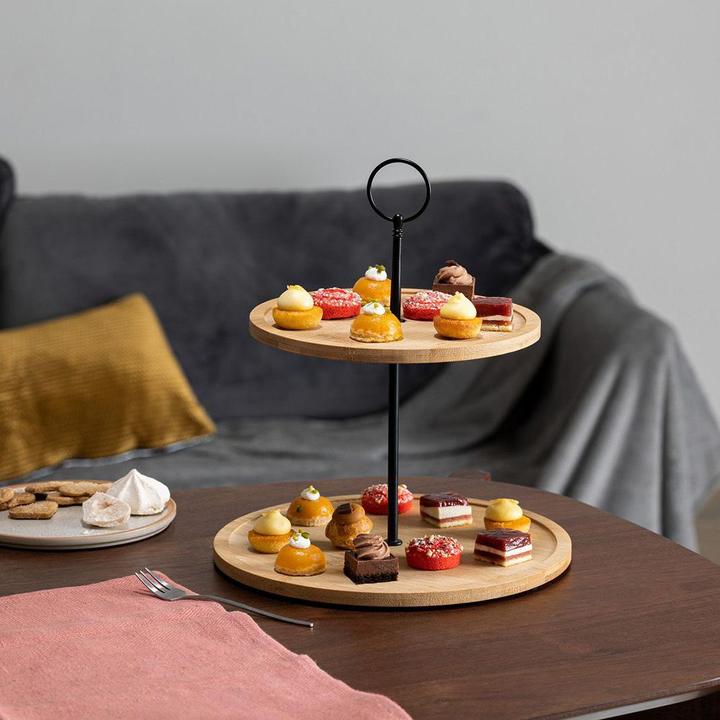 Produktbild Secret de Gourmet Servierregal - Bambus - 2 Ebenen