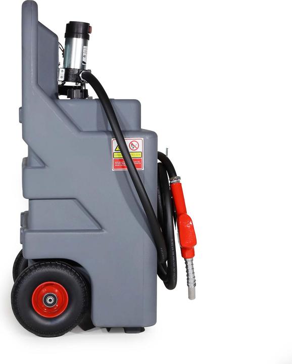 Actual product image Wiltec 120l mobile tank system 12V pump fuel tank diesel filling station