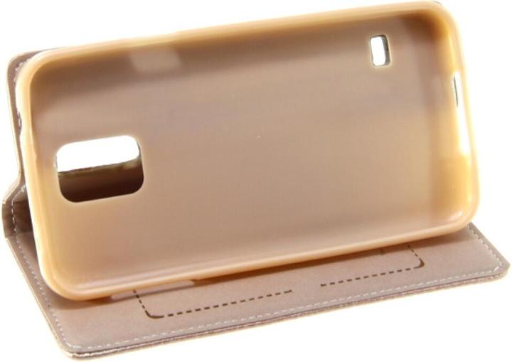 Produktbild Xundd Book Case Fashion for Galaxy S5 - gold 4250710563838 (Samsung Galaxy S5)