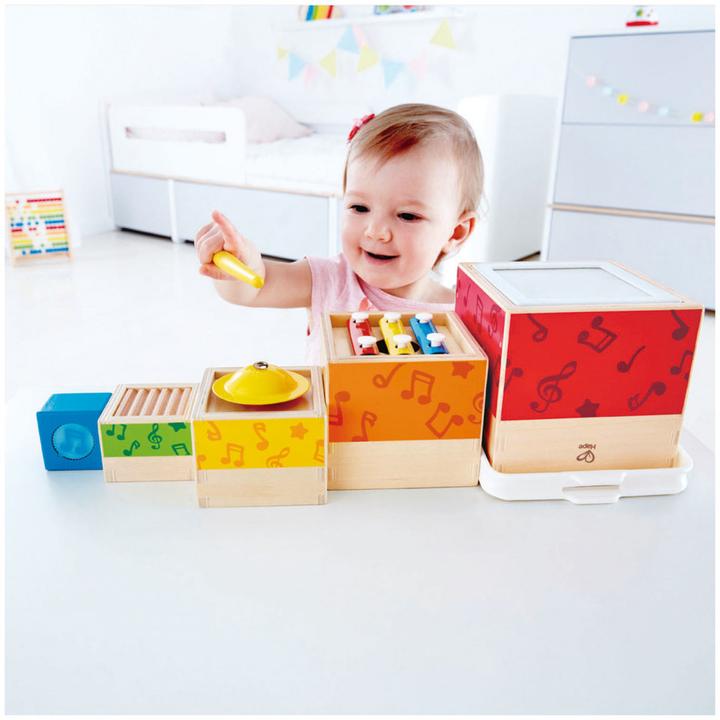 Immagine prodotto Hape Cubo per l'accatastamento della musica (Tedesco)