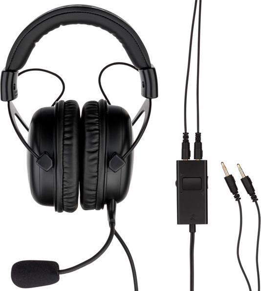 Actual product image QPAD QH-92 RGB stereo gaming headset black (Cable)