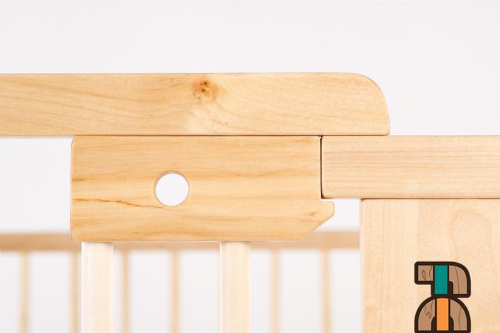 Immagine prodotto Felibaby ONE4all 1+7 - Oktogon - Box gigante / griglia di configurazione naturale (betulla laccata (225 cm)
