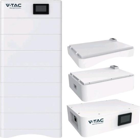 Produktbild V-TAC OHS35K100 Batteriesatz 35 kWh Hochspannung Stapelbare Speicherbatterien Integriertes BMS 35