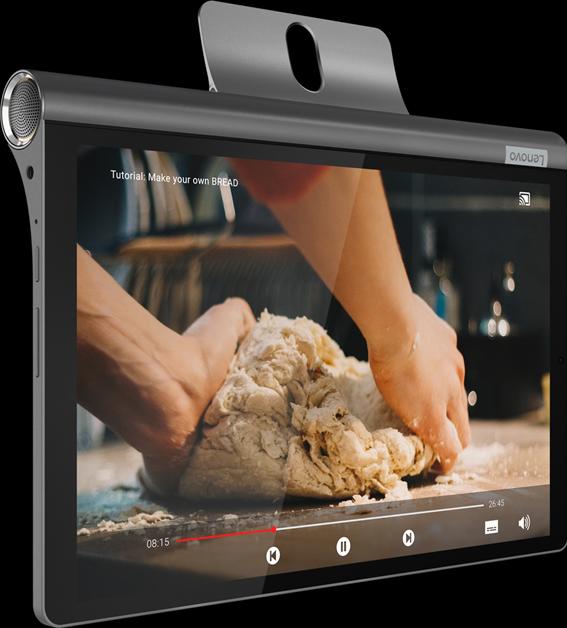 Produktbild Lenovo Yoga Smart Tab (nur WLAN, 10.10", 64 GB, Grey)