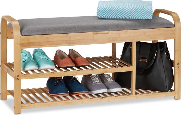 Produktbild Relaxdays Schuhbank (100.5 x 33 x 50 cm)