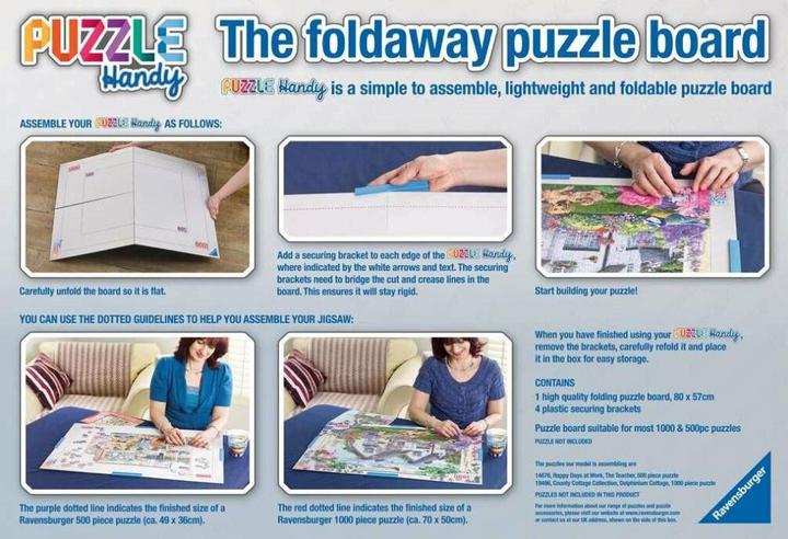 Actual product image Ravensburger Folding mat puzzle mobile 1000 pieces (1000 pieces)