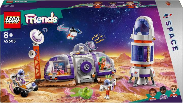 Produktbild LEGO Mars-Raumbasis mit Rakete (42605, LEGO Friends)