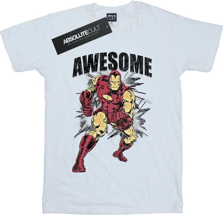 Immagine prodotto Awesome Iron Man Maglietta Ragazze (128)