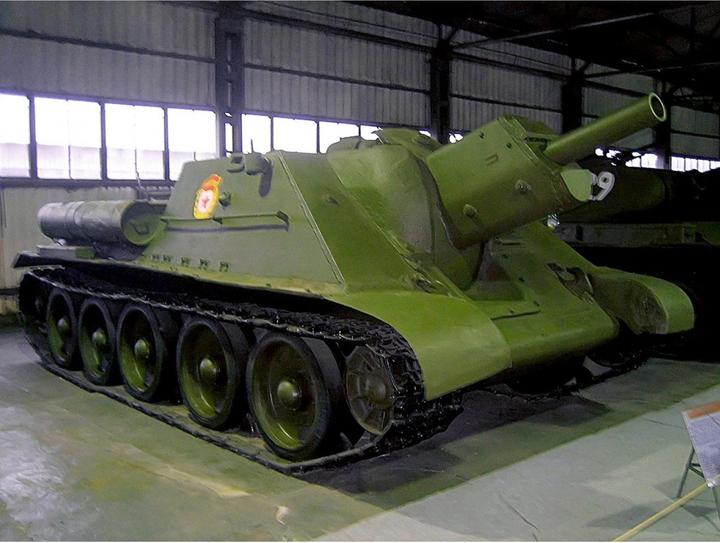 Actual product image 1:72 SU-122 Soviet Tank Destroyer