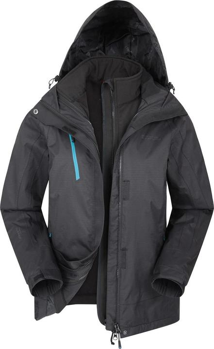 Immagine prodotto Mountain Warehouse Bracken Extreme Giacca Impermeabile 3 In 1 Donna (34 D)